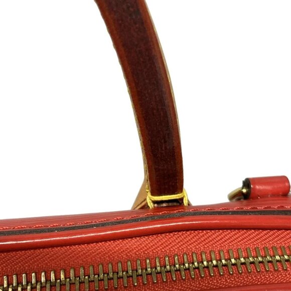 Auth LOUIS VUITTON Doc PM M93246 Coquelicot Epi - FL2174 Handbag Epi Leather - Picture 9 of 16